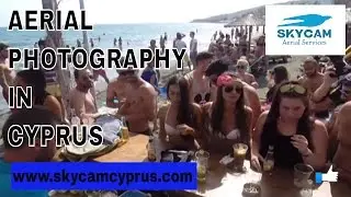 Aerial Photography in Cyprus (Blueberry Beachbar)