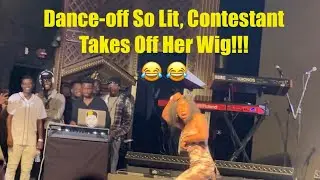 Dance-off Contestant Takes Off Her Wig @ Davido Concert in Denver
