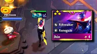 Jhin Makes Renegade Reliable - Unlike Viego | NEW TFT (8.5) PBE