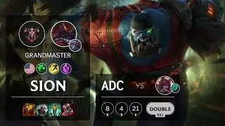 Sion ADC vs Xayah - NA Grandmaster Patch 11.12