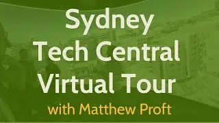 Tech Central Virtual Tour, from the Data Arena, with Matt Proft