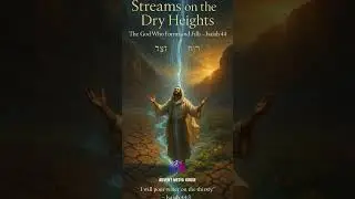 💧 Isaiah 44 &ndash; Streams on the Dry Heights &ndash; The God Who Forms and Fills