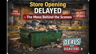 Store Opening DELAYED – The Mess Behind the Scenes