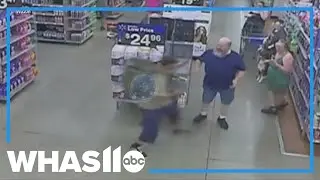 Security videos shows mass stabbing at Walmart in Michigan