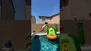 Pool Cactus Swimming Pool Trick Shots - Pool Cactus is an inflatable multi-sport pool toy