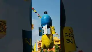 A Peaceful Morning at Dozangar Choede Monastery, Karnataka #shorts #youtubeshorts #travel