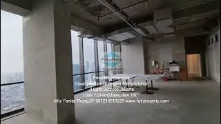 Wow penthouse Regent Mangkuluhur 1,014m2,bare,1lantai,balkon,Rp 79 Milyar