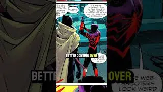 Miles Morales Gets A New Vibranium Suit #marvelcomics #milesmorales #spiderman