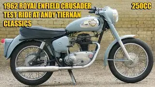 Royal Enfield Crusader 250cc 1962 года на соревнованиях Andy Tiernan Classics #09345