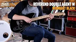 No Talking...Just Tones | Reverend Double Agent W - Midnight Black