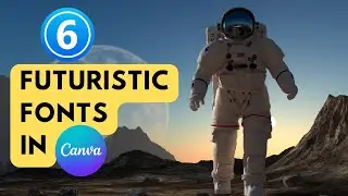 6 futuristic fonts in Canva | DLC Ventures India