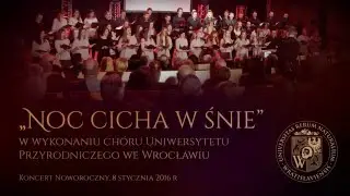 Noc cicha w śnie | Chór Uniwersytetu Przyrodniczego we Wrocławiu | Koncert Noworoczny 2015