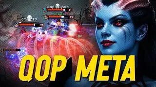 Queen of Pain Meta builds in Dota 2 7.39d