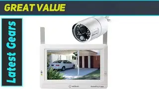 Sequro GuardPro2 1080P Wireless Security Camera System with Touchscreen Monitor