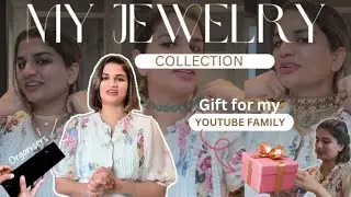 Let&rsquo;s see my jewelry collection | Gift for my YouTube family | Let&rsquo;s organize 