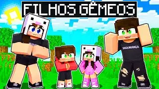 COELHA e O SEGURAN&Ccedil;A PARTICULAR tiveram FILHOS G&Ecirc;MEOS no Minecraft !