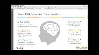 Fresh from the Feds   ESSA Accountability Rules & Regs