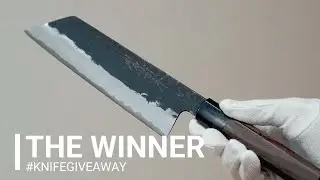 #KNIFEGIVEAWAY winner! | Matsubara kurouchi shirogami#1 180mm bunka