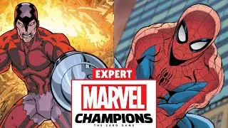 Spider-Man Justice vs Expert Klaw | Marvel Champions The Card Game Gameplay
