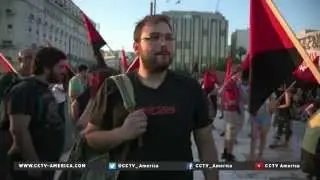 Young Greeks on an emotional ride