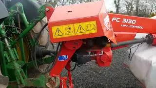2015 KUHN FC313D 10' MOWER CONDTIONER