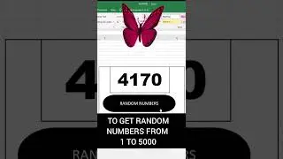 TO GET RANDOM NUMBERS