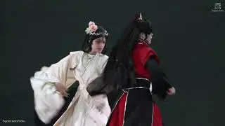 Cosplay group defile - Котошмель и Огненная утка - Москва - Благословение небожителей - Се Лянь,