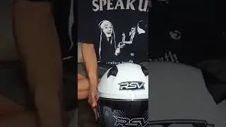 unboxing helm RSV SV300 motif Wolf part 2 #shorts #helmetlovers #trending #viral