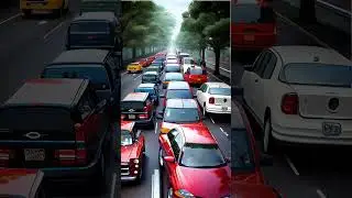 Urban Serenade: Captivating Traffic Sound Effects | No Copyright & Free to Use for Editing