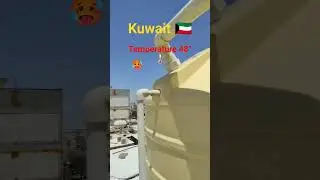 Kuwait Temperature 🤒 #biharwala #kuwaitcity #shorts #short