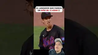 El lanzador que parece un ni&ntilde;o de 12 a&ntilde;os 😱 #beisbol #mlb #baseball #pelota