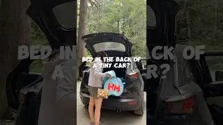 Simple car camping set up in my tiny car!