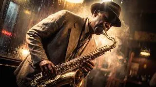 Midnight on 52nd Street | Late Night 1940s Vintage Jazz Club Ambience (Hard Bebop)