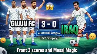 Messi Magic & The Front 3 Destroyed Iraq! 🐐 | eFootball PvP #football #efootball #messi 