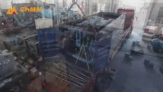 CHMM Ammonia sulfate granulation production line shipped to oversea FGD plant