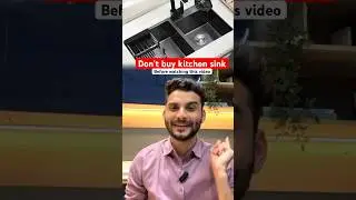Buying kitchen sink? Watch this video first! #kitchensink #kitchendesign  #kitchen  #interiordesign