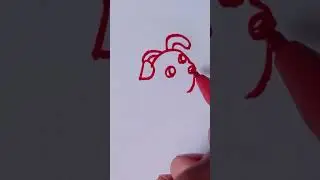 Cute Dog 🐶 Simple Drawing | MS Pencil Art