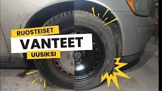 Ruosteiset vanteet uusiksi &ndash; n&auml;in sai Volvo uuden ilmeen
