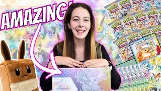 Prismatic Evolutions SPC Unboxing – Cutest Eeveelution Box EVER?! 😍✨