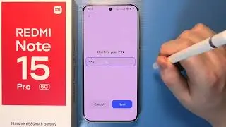 Redmi Note 15 Pro 5G &mdash; Как настроить разблокировку по лицу