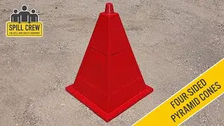 Four sided Pyramid Cones | Spill Crew