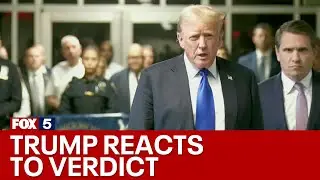 Trump reaction to guilty verdict: 'This is a disgrace' | FOX 5 News