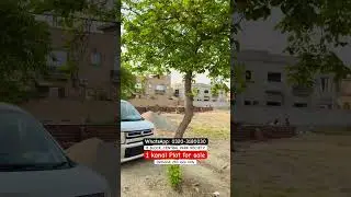 1 kanal plot for sale in central park #propertydeals #centralparklahore