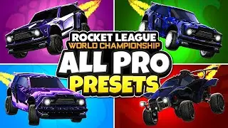 ALL PRO PRESETS from RLCS Worlds 2025! (60+ Car Designs)