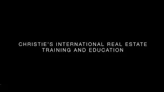 Christie's International Real Estate Training and Education