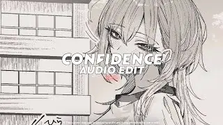 confidence (tiktok version/slowed) || kim [ edit audio ]