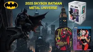 Another Hit From The 2025 Skybox ​Batman Metal! Shine The Bat-Signal On The Newest Metallic Cards!!!