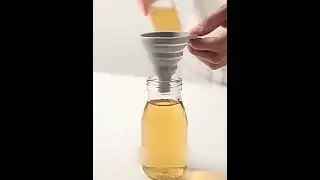 Silicone Folding Funnel | Flexible And Space-Saving Design for Versatile Use in Labs, Kitchens,