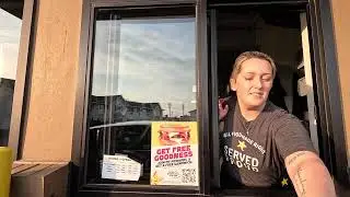 $12.39 Hardee's Drive Thru, Sausage Sunrise Croissant Meal & Gravy, Escanaba, Michigan 23 Jul 25 NGH
