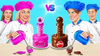 Erkekler VS Kızlar Yemek Yapma Mücadelesi | Pişirme Savaşını Kim Kazanır Multi DO Best